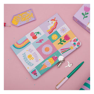 La Petite Épicerie - Children's diamond painting set - Secret notebook