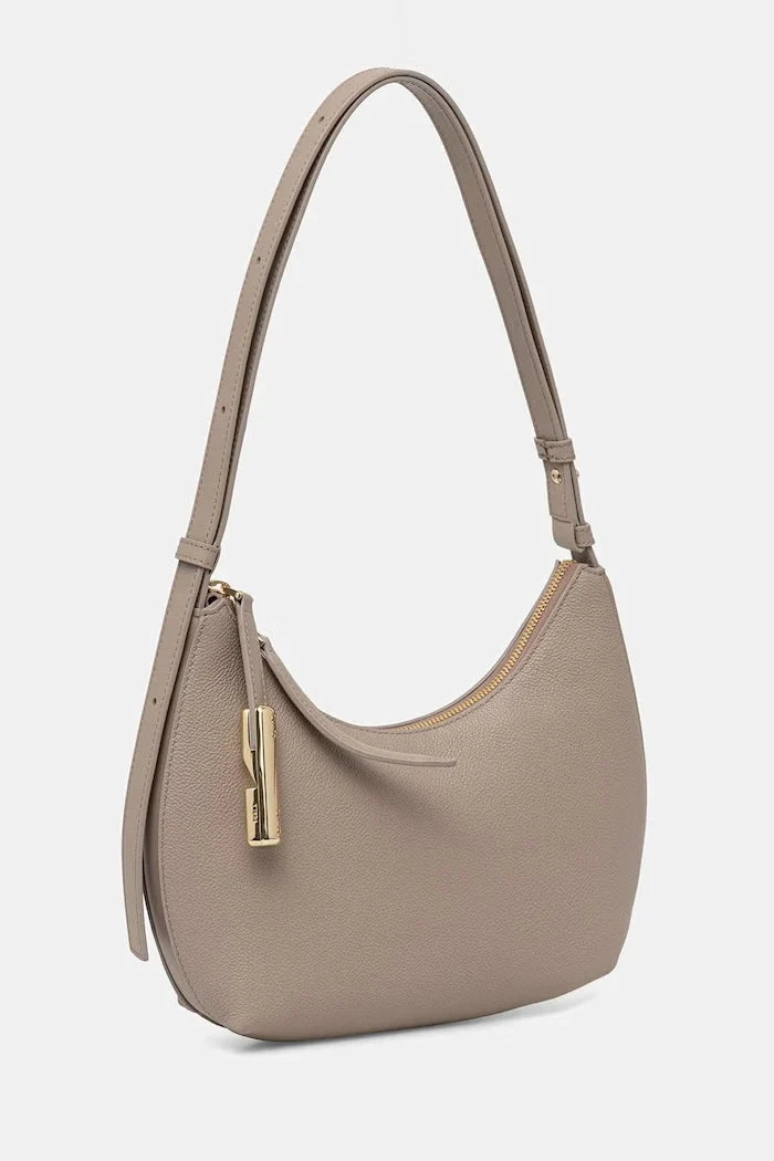 Furla Kadın Deri Goccia S Shoulder Bag Kroasan Çanta