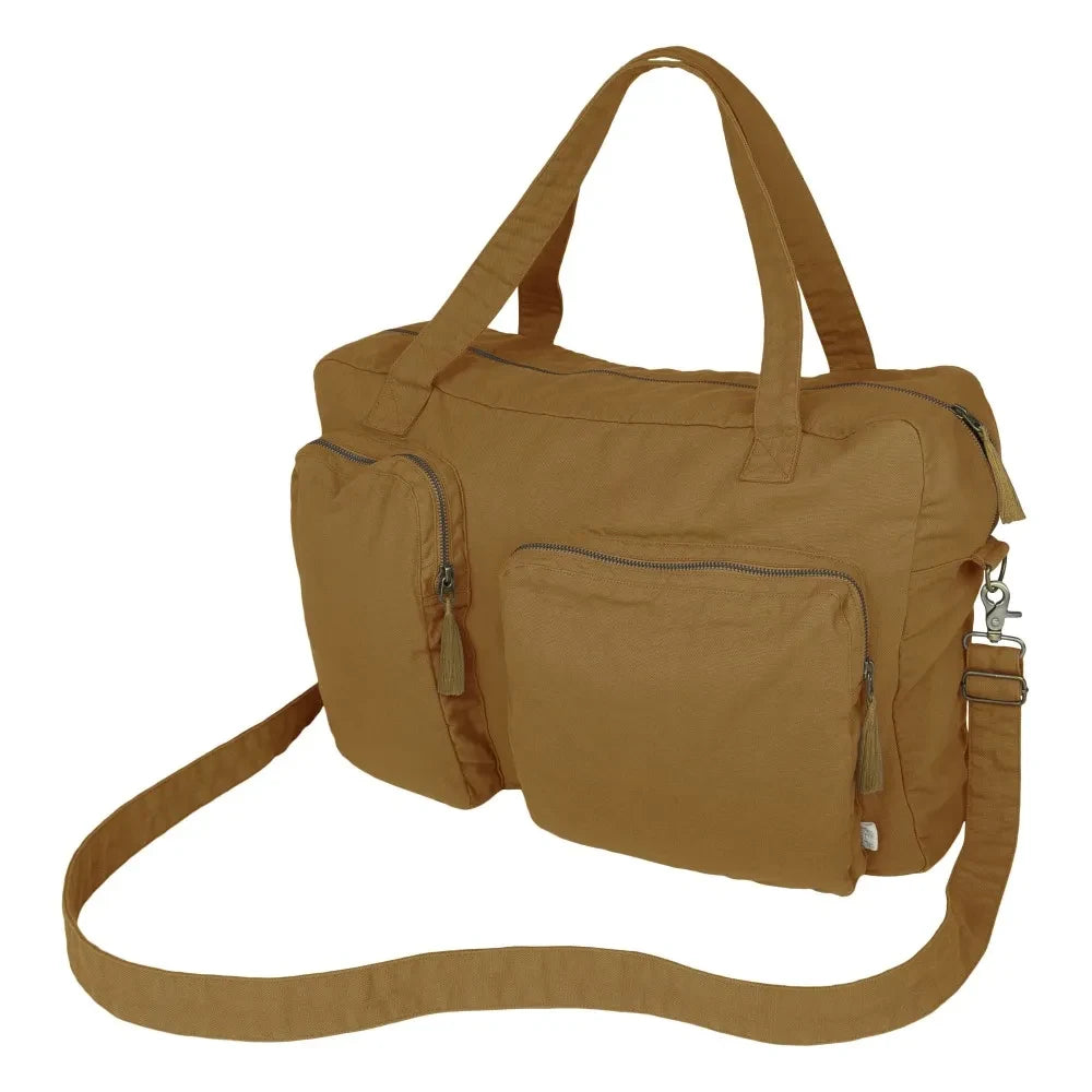 Numero 74 - Organic Cotton Weekend Bag | Gold S024