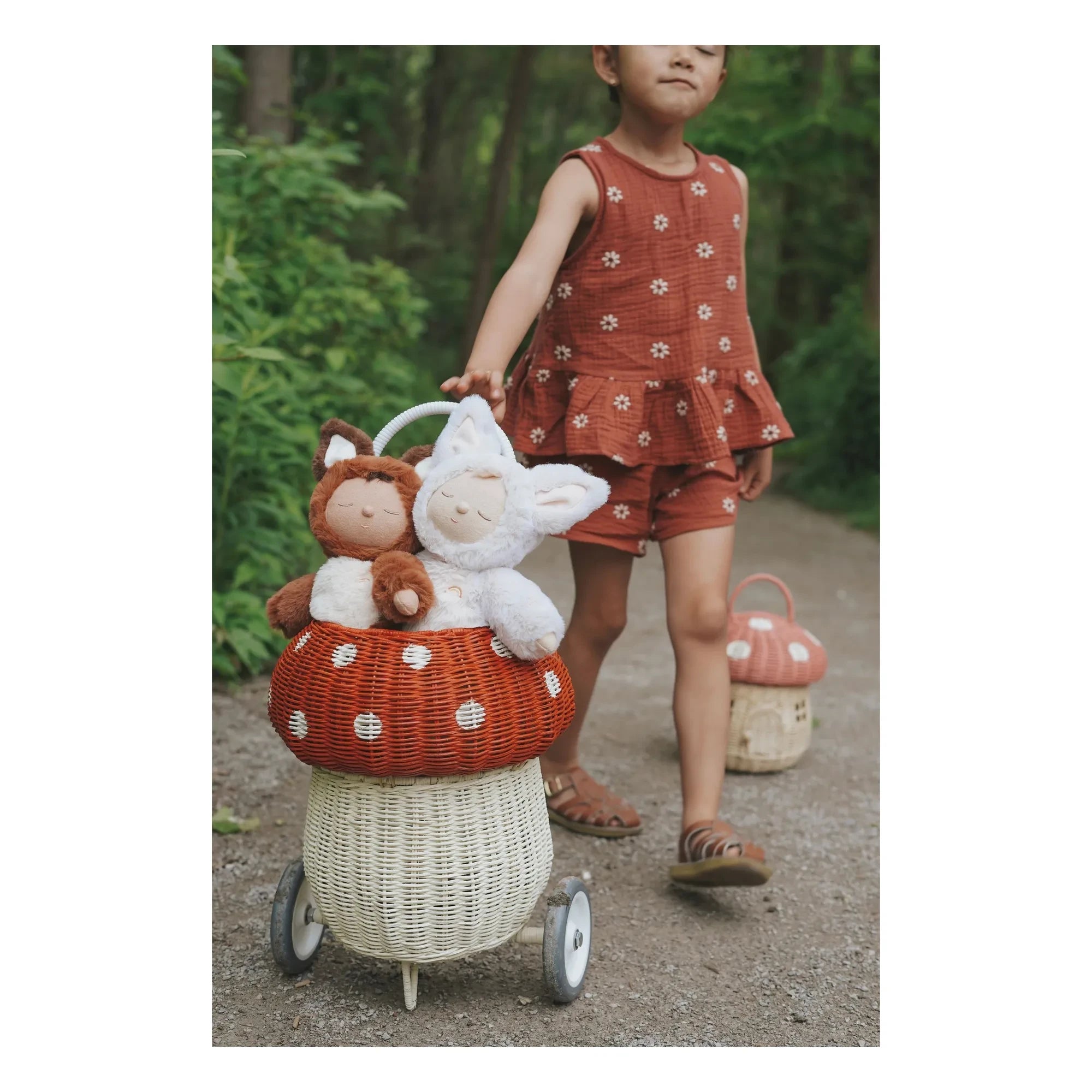 Olli Ella - Cozy Dinkums Tilki Oyuncak Bebek | Kahverengi