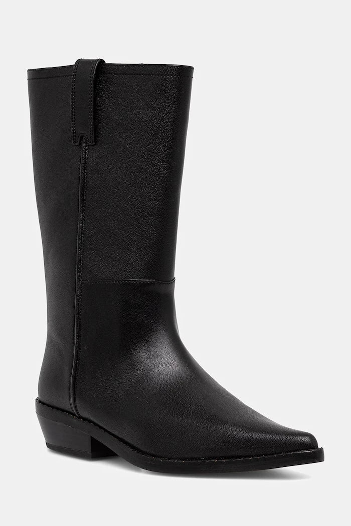 MICHAEL Michael Kors kadın deri bot Farren Flat Boot