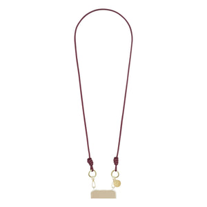 LaCoqueFrançaise - Nolan Solid Cord | Burgundy