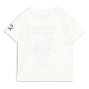 Konges Sløjd - Era Pool T-shirt Linen and Organic Cotton | White