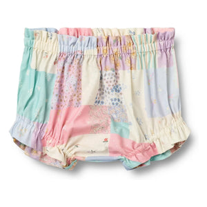 Wheat - Bloomer Silla Patch-Detail Bio-Baumwolle | Blassgelb