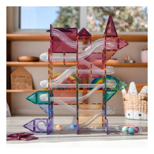 Connetix - Kugelbahn-Paket - 106 Teile | Pastell