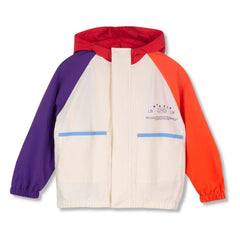 Wynken - Colour Block Jacke | Ecru