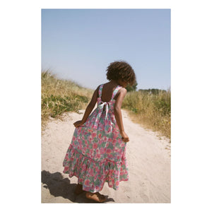 My First Cantê - Belle Fleurs Elbise | Pembe