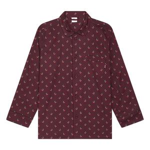 Pockies - Cherry Pijama Gömlek | Lacivert