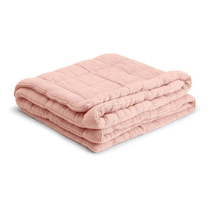 The Socialite Family - Pamuklu gazlı bezden Nido yorgan | Toz pembe