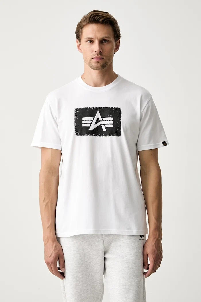 Alpha Industries Erkek Pamuk Tişört Washed Out