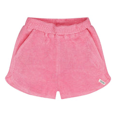 Tumble N'Dry – Paraiba Bio-Baumwoll-Frottee-Shorts | Rosa