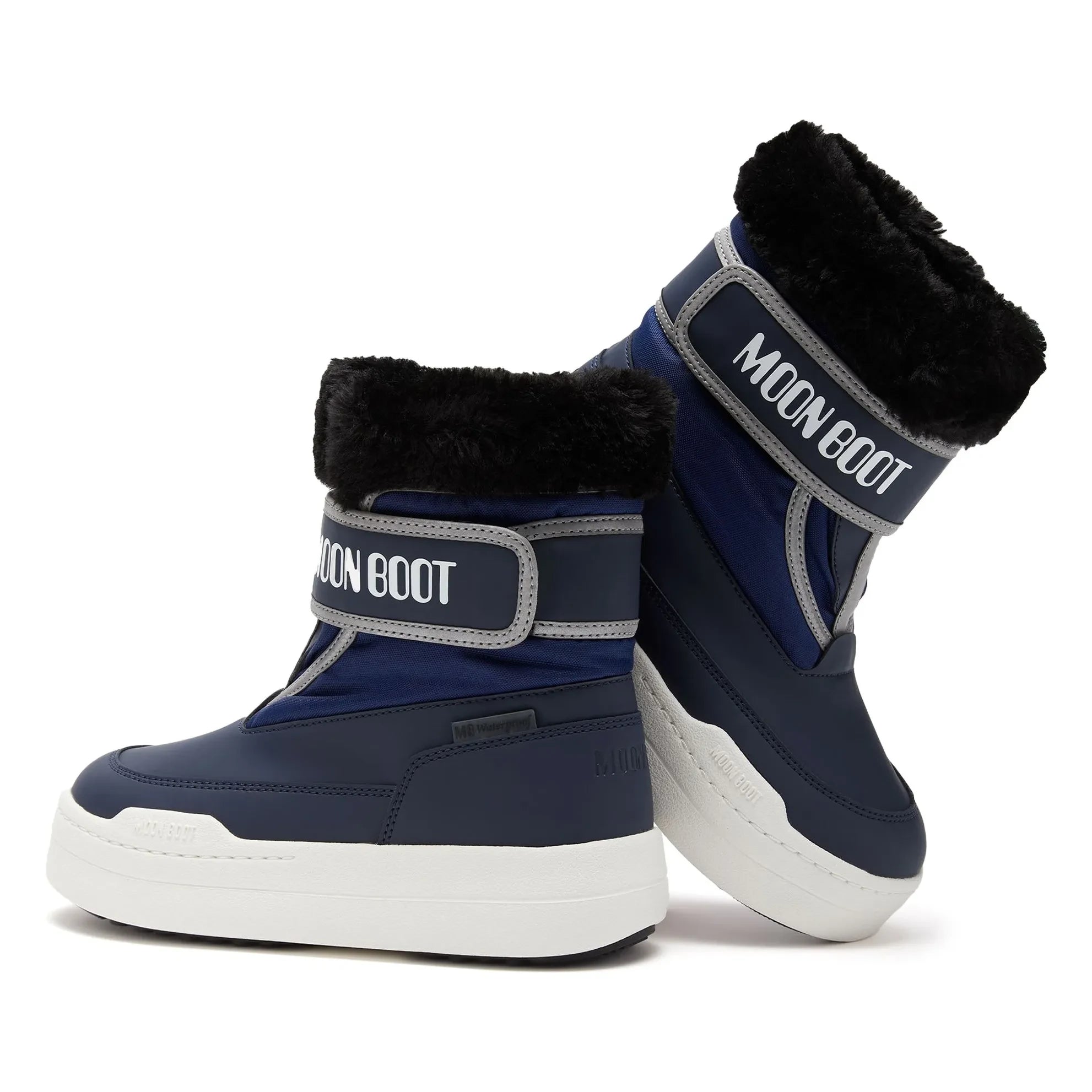 Moon Boot - Jr Park Scratch Boots | Blue