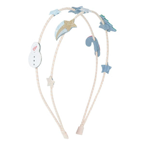 Mimi & Lula - Alice Snowman Crown | Blue