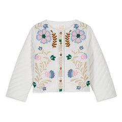 Louise Misha - Orisha Organic Cotton Jacket | White