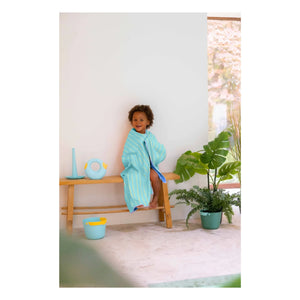 Quut - Echelle et Serpent microfiber beach towel | Blue