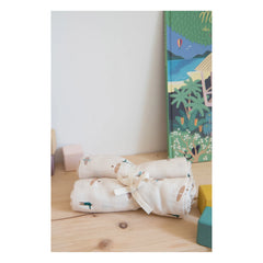 Milinane - Cotton Muslin Swaddle Cloths - 2 Pack | White