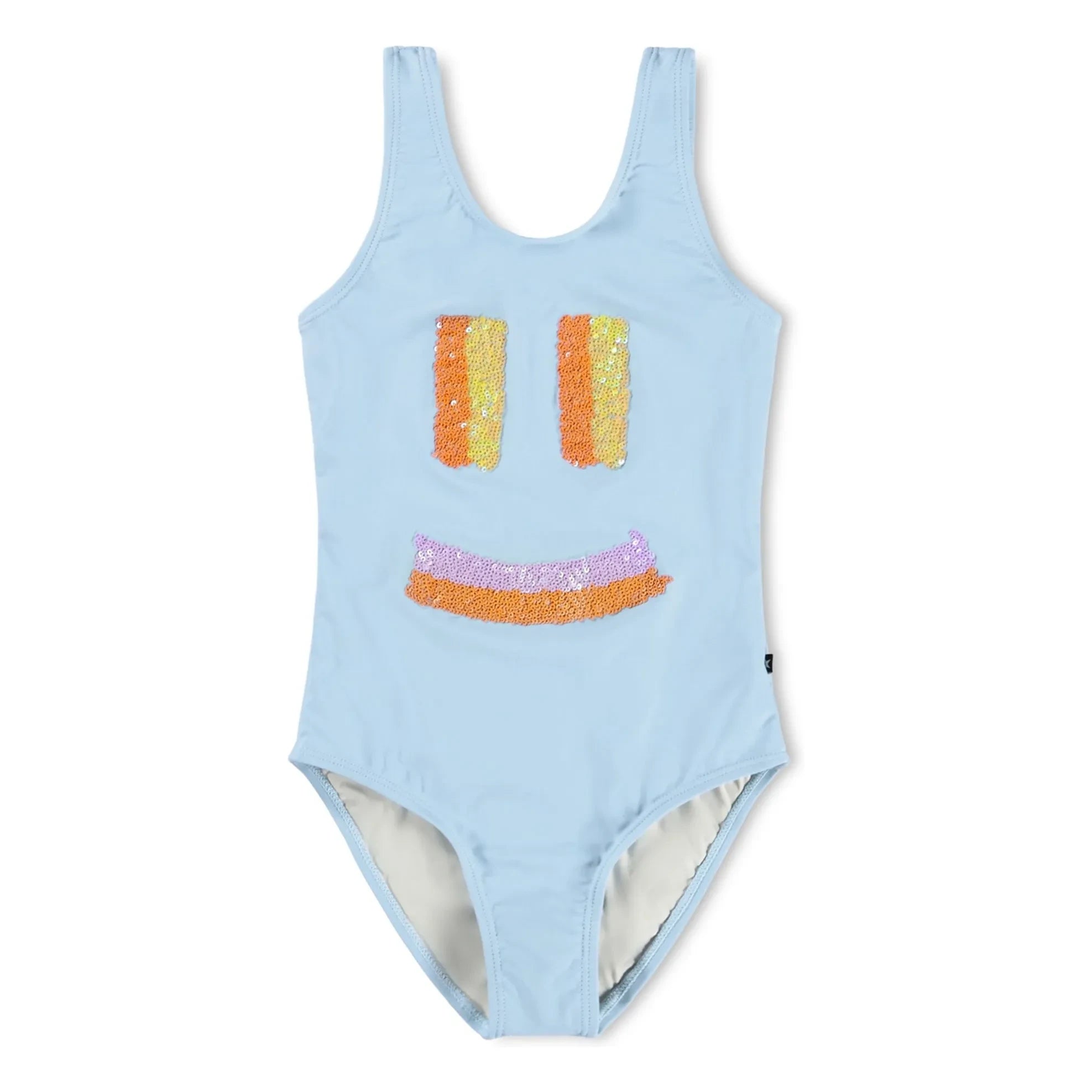 Molo – Nika Smile Badeanzug aus recycelten Fasern | Hellblau