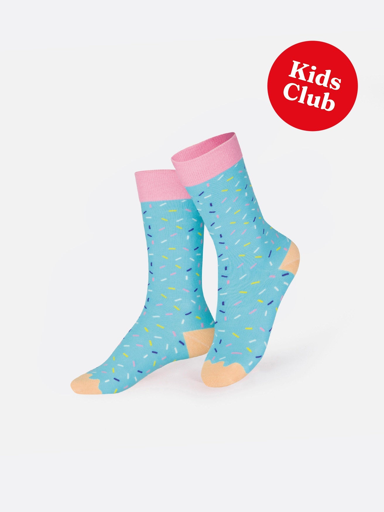 Eat My Socks - Çocuk Joe Donut Mavi Çorap - Dinossi