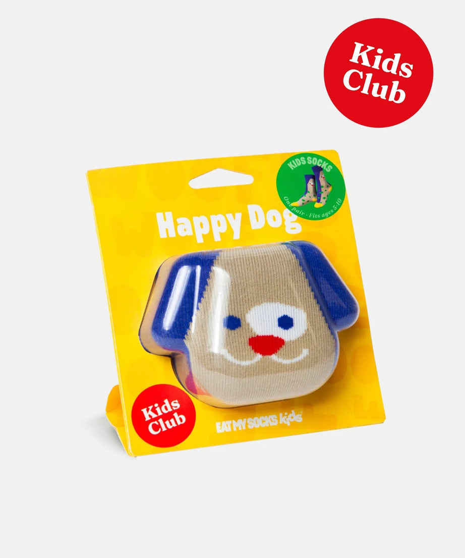 Eat My Socks - Çocuk Mutlu Köpek Çorap - Dinossi
