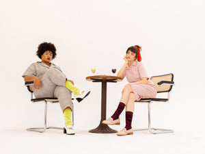 Eat My Socks - Yetişkin Kırmızı Şarap Çorap