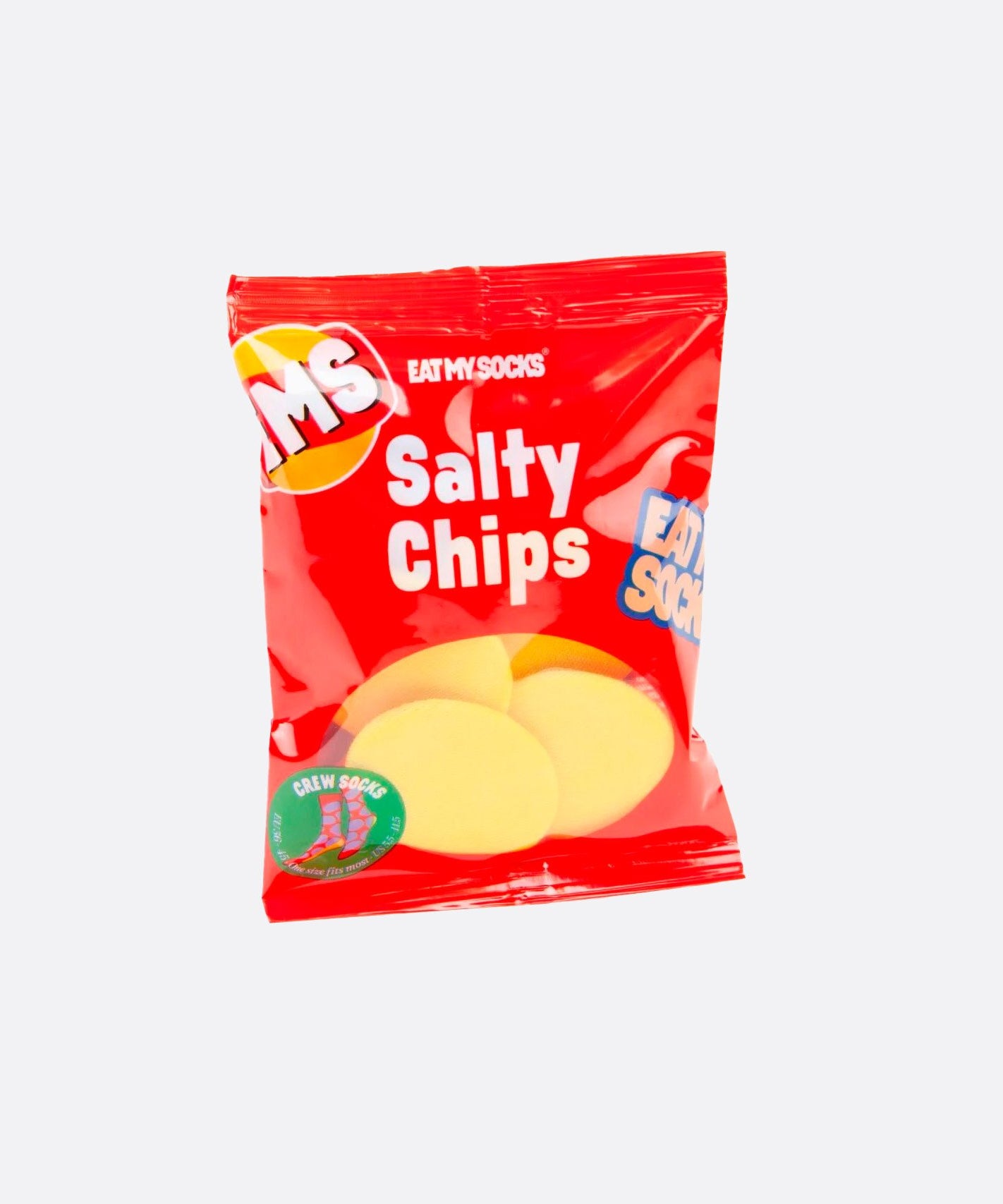 Eat My Socks - Yetişkin Tuzlu Cipsler Çorap - Dinossi