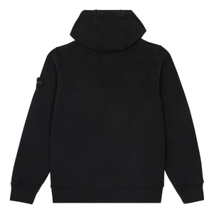 Stone Island – Kapuzenpullover mit Logo | Schwarz