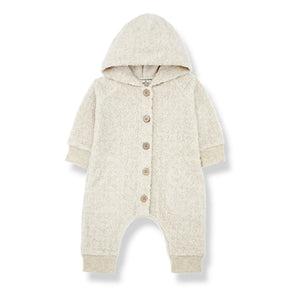 1+ in the Family - Victor Hooded Jumpsuit | Off White