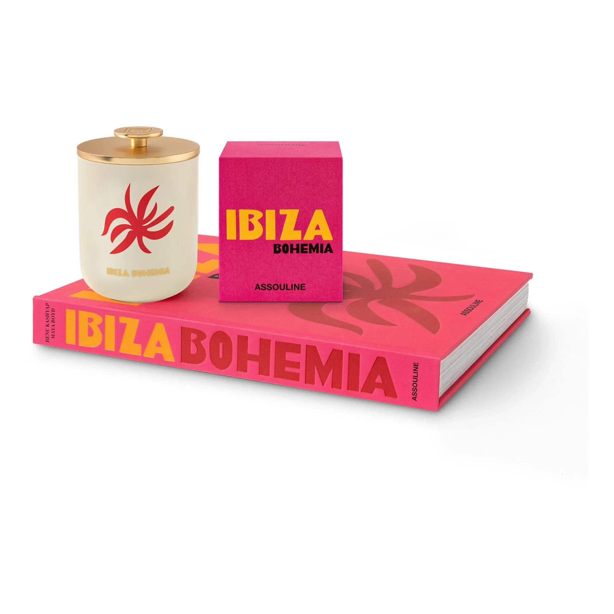 Assouline - Ceramic Ibiza Bohemia candle | Pink