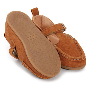 Lazare - Babies Olive Wildleder | Camel