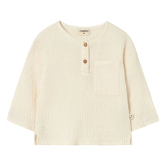 Cozmo - Iago Cotton Gauze Kurta | Ivory