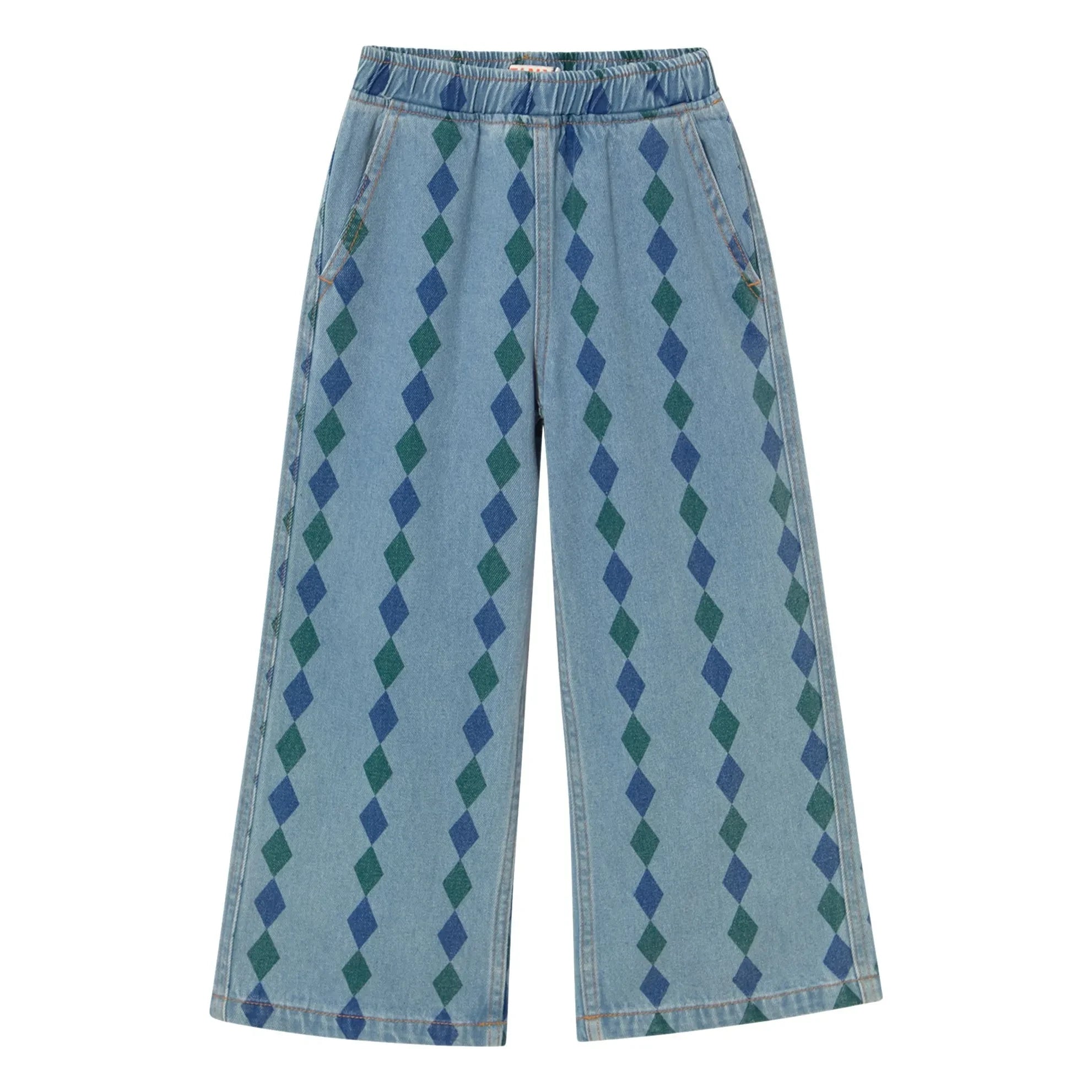 Tinycottons - Losange Loose Fit Jeans | Blue