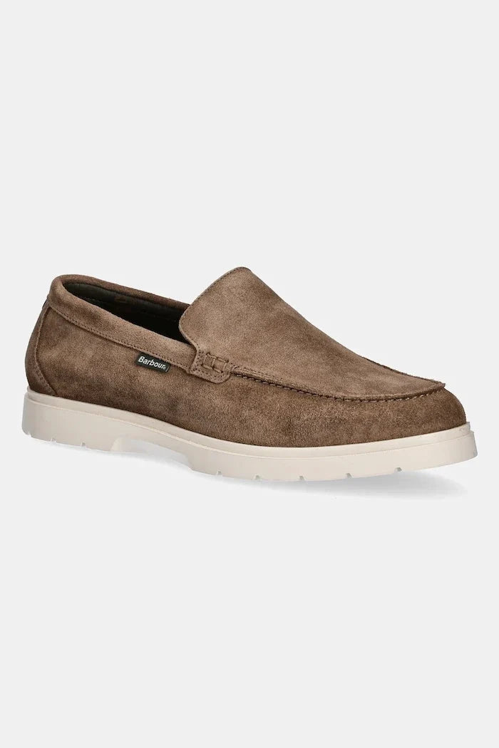 Barbour Carty Süet Mokasen