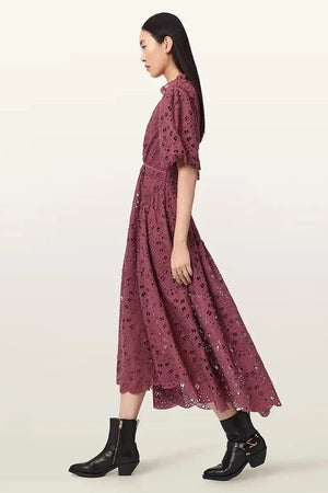 AllSaints ODETTE kloş elbise