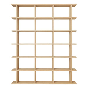 Ferm Living - Kona Bücherregal aus Naturholz | Helle Eiche