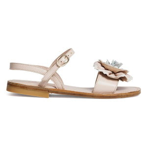 Bonpoint - Lola Fleurs sandaletler | Pudra pembesi