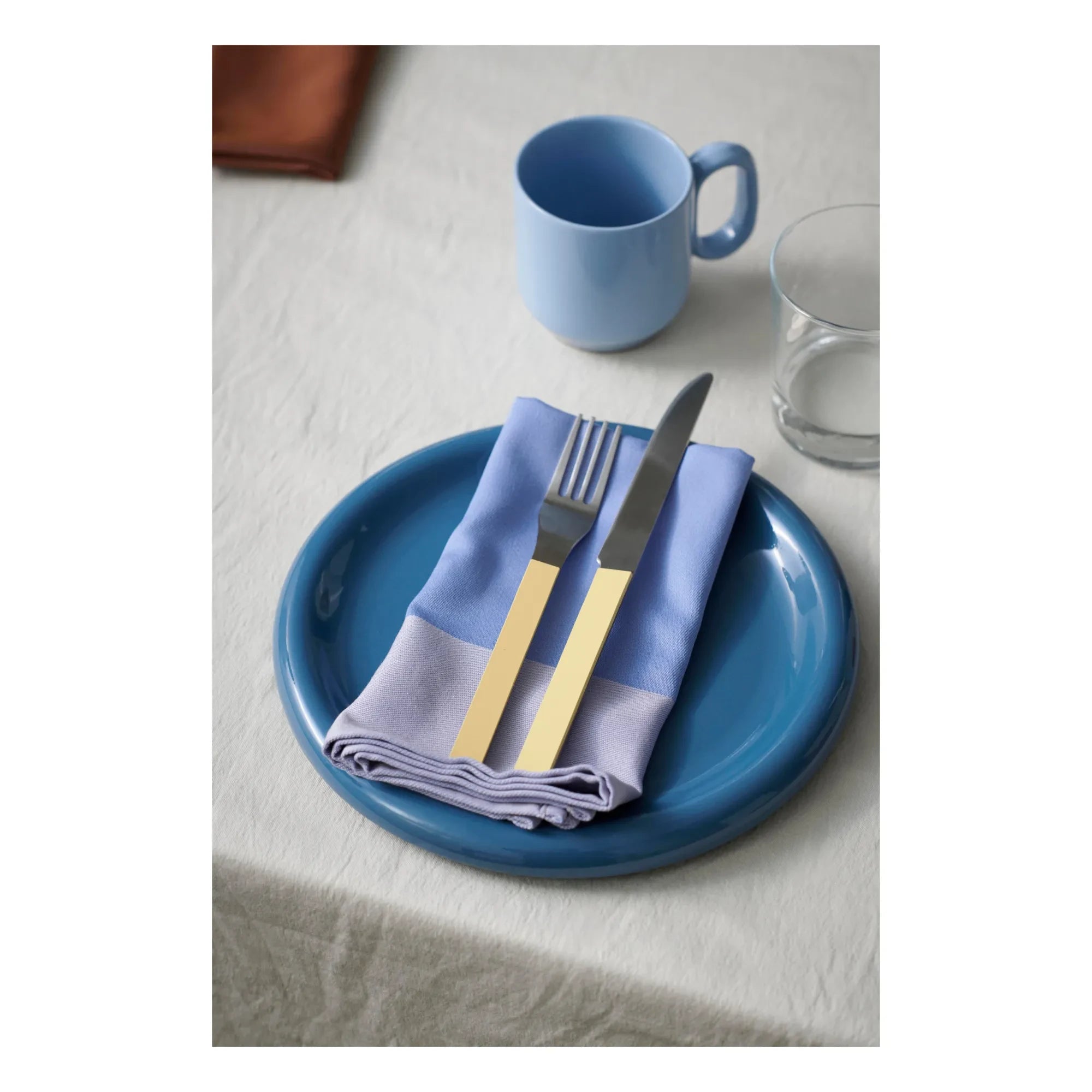 Hay - Besteckset 4-teilig, Muller Van Severen - 4er-Set | Gelb