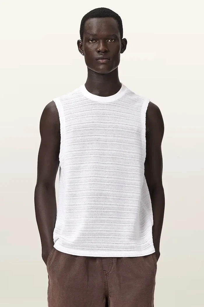 AllSaints erkek pamuklu atlet COVE