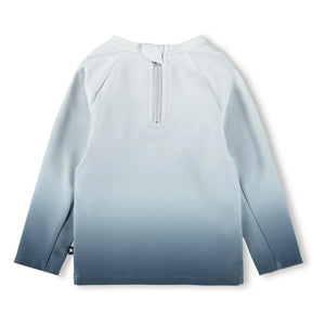 Molo - Nemo Palm Smile UV-Schutz-T-Shirt Recycelte Fasern | Graublau