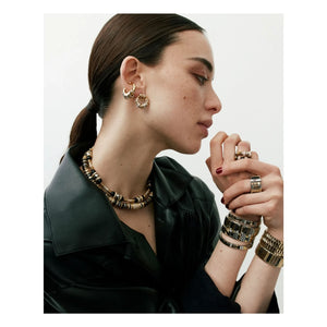 Sigal - Earcuff Eyelets | Altın