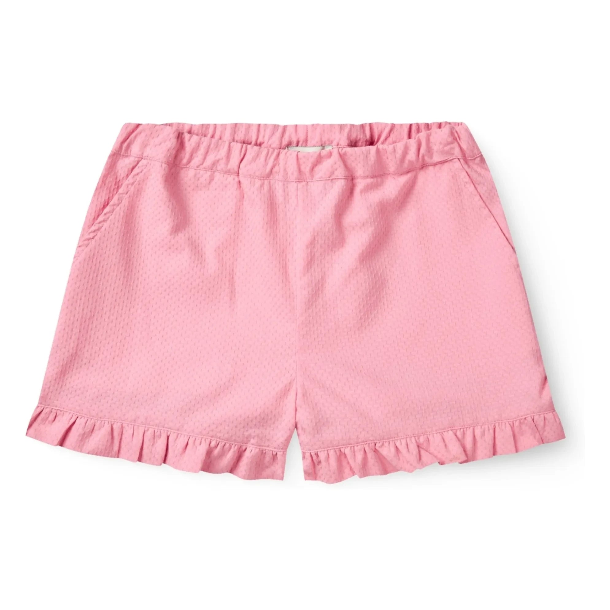 Copenhagen Colors – Gerüschte Shorts aus Bio-Baumwolle | Rosa
