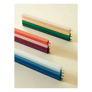 Hey - Quadratische Kerzen - 4er Set | Rot
