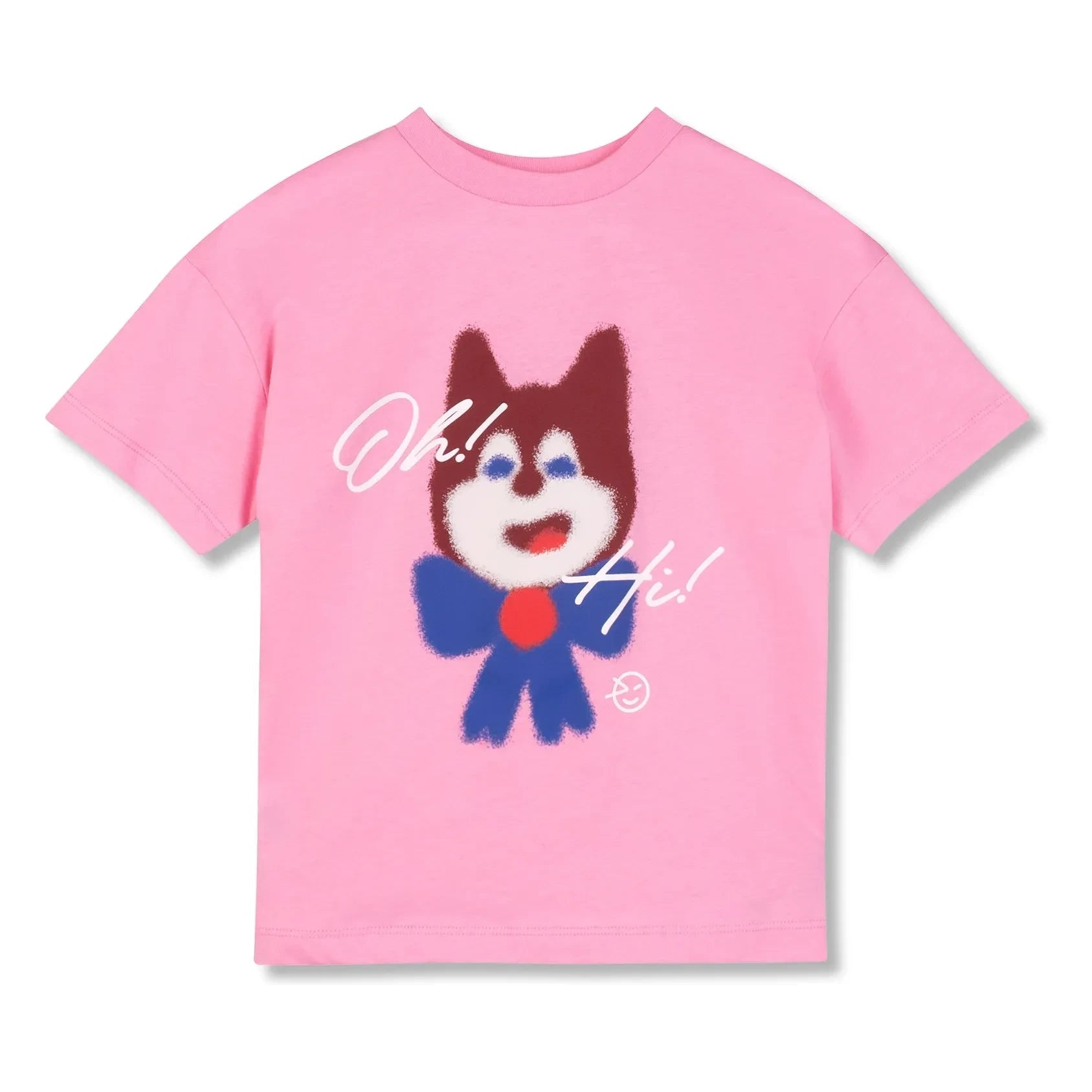 Wynken - Pink Organic Cotton Cat T-Shirt