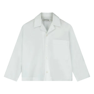 Tangerine - Bowling Shirt | White
