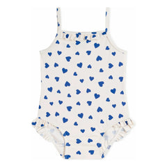 Petit Bateau - Cœurs Mayo | Beyaz