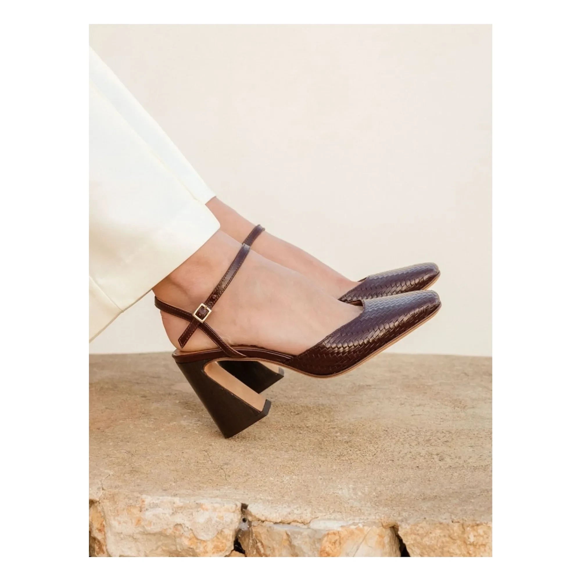 Bobbies - Babys Marfa Leder | Kaffee