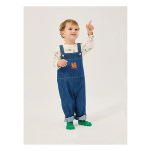 Bobo Choses - Mavi Denim Organik Pamuk Salopet