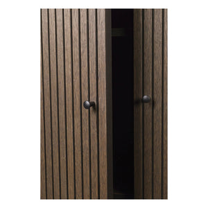 Ferm Living - Feststehender Schrank | Dunkle Eiche