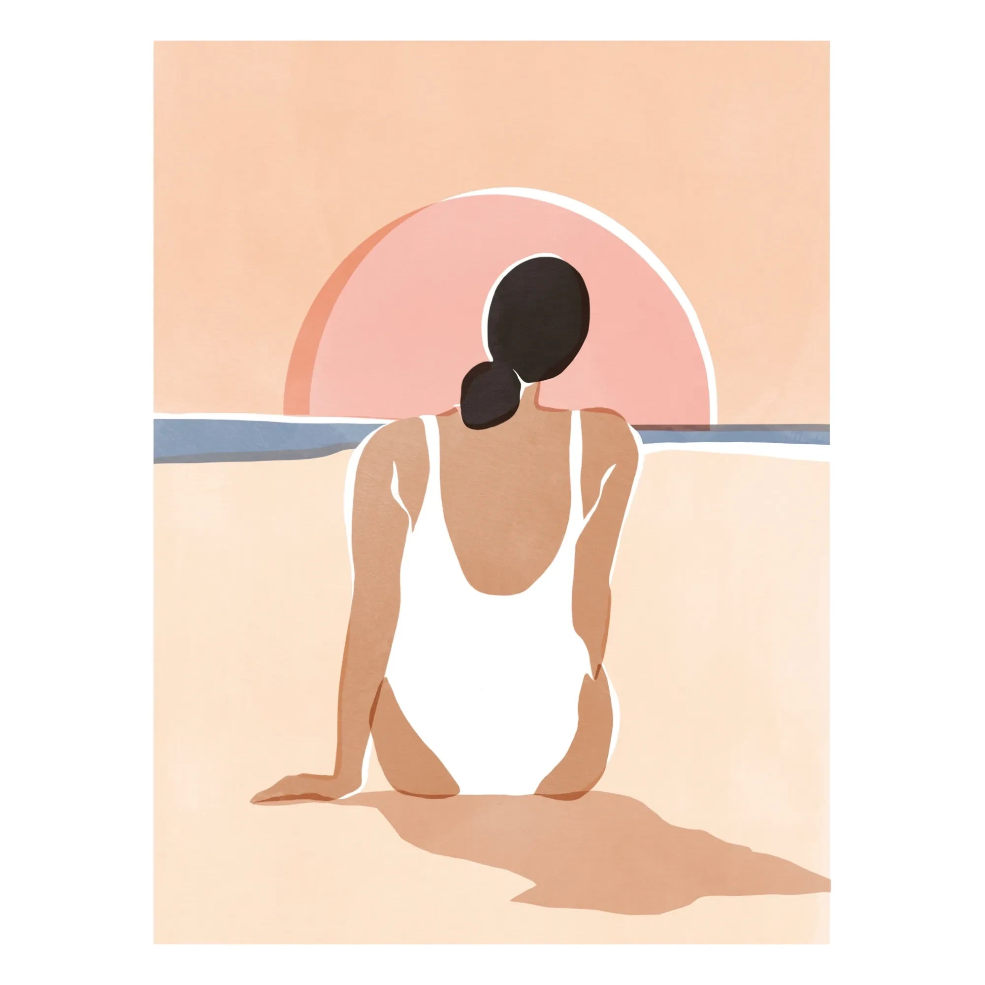 Sacrée Frangine - He Found Me on the Beach Poster