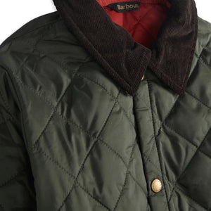 Barbour - Liddesdale Kapitone Ceket | Koyu yeşil
