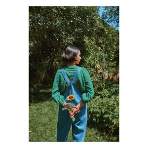 Poudre Organic - Nachtkerzenbluse | Waldgrün